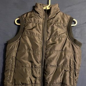 Boys black medium Vest jacket
